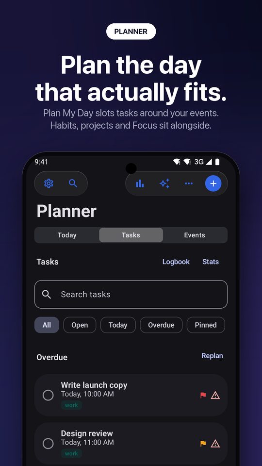 DayCast planner