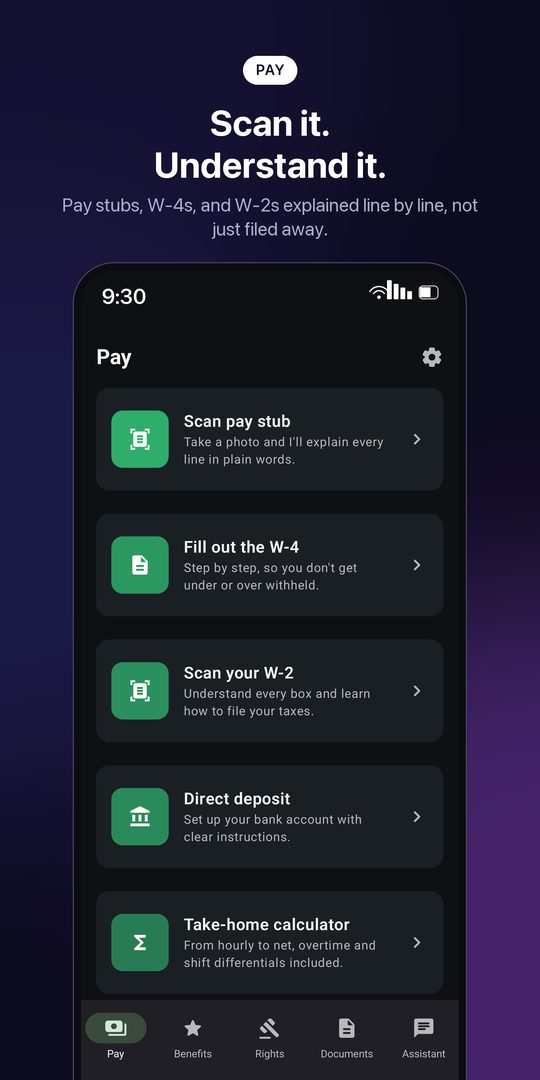 Plantilla Hub pay tools