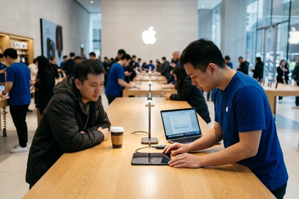 Screen Shalf The iPhone Duo's first weekend: screen failures along the hinge, an iOS ...