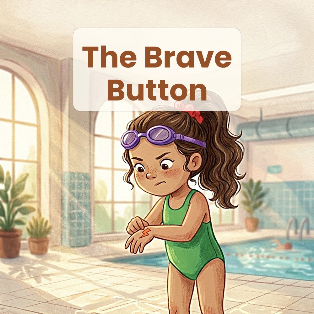 Cover of The Brave Button